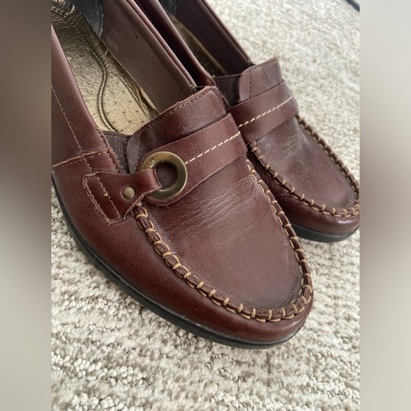 Flexi brown leather loafers - Picture 3 of 10